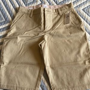Gap tan shorts, girls size 12